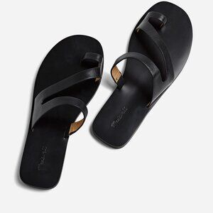 Madewell The Gabi Asymmetric-Strap Sandal